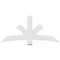 Ekena Millwork Davenport Architectural Grade PVC Gable Bracket, 72"W x 33"H x 2"D x 6"F, 11/12 Pitch GBP072X33X0206DAV00 - alternate 3